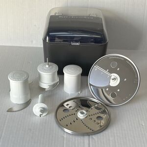 KitchenAid Food Processor Accessories Kit Attachments Blades Disc Case/Storage